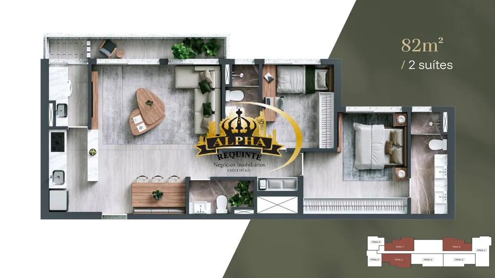 Apartamento, 3 quartos, 81 m² - Foto 5