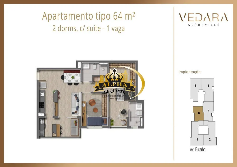 Apartamento, 2 quartos, 64 m² - Foto 4