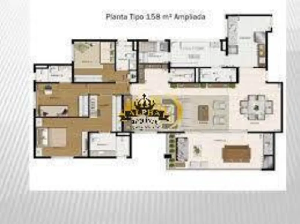 Apartamento, 2 quartos, 132 m² - Foto 6
