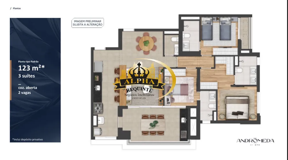 Apartamento, 3 quartos, 123 m² - Foto 4