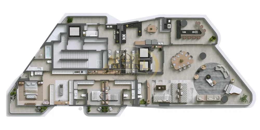 Apartamento, 4 quartos, 365 m² - Foto 4