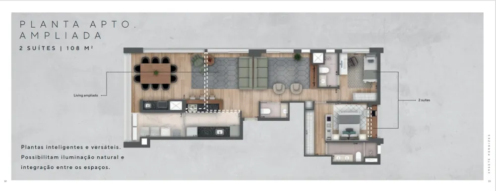 Apartamento, 3 quartos, 108 m² - Foto 9
