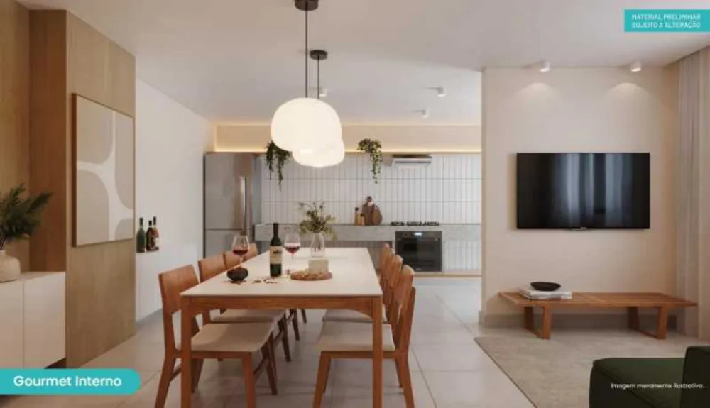 Apartamento, 2 quartos, 53 m² - Foto 3