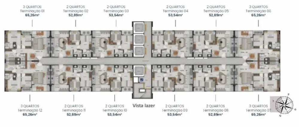 Apartamento, 2 quartos, 52 m² - Foto 12