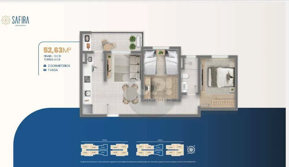 Apartamento, 2 quartos, 52 m² - Foto 12