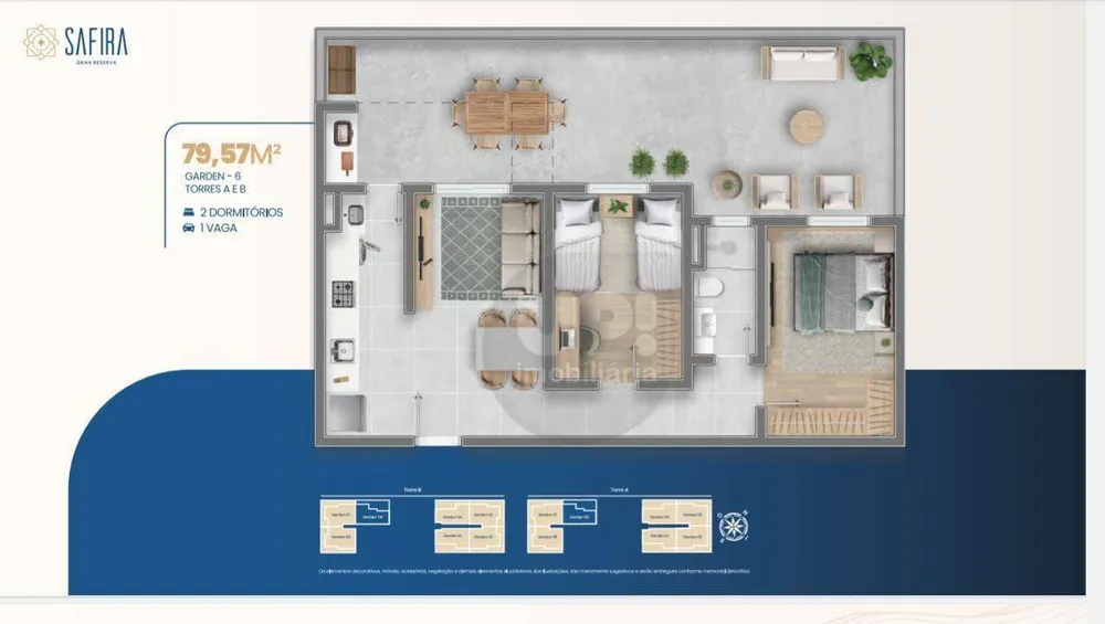 Apartamento, 2 quartos, 52 m² - Foto 10