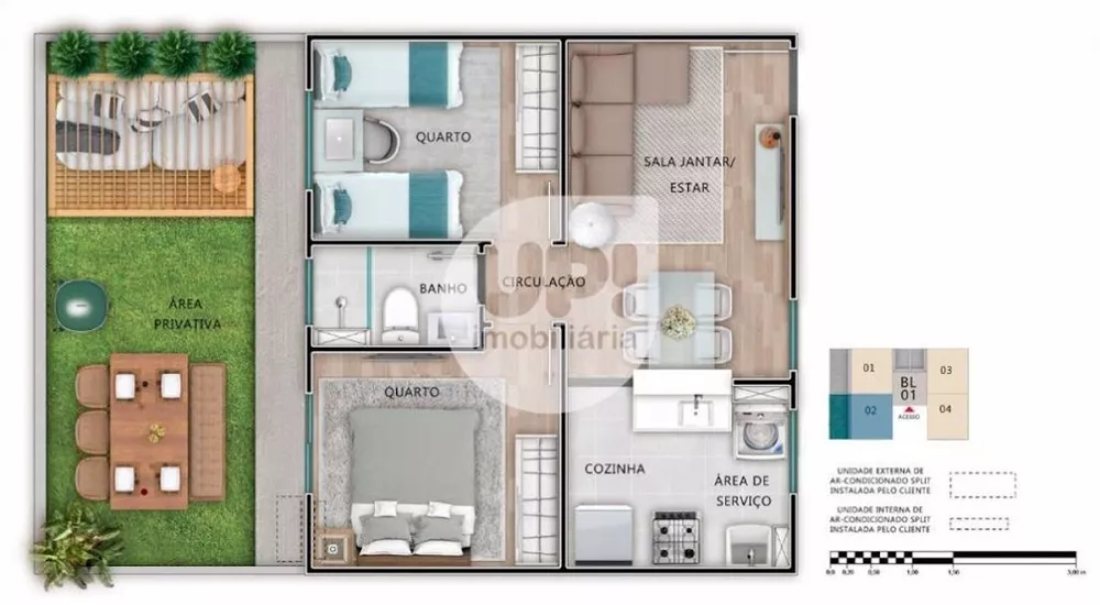 Apartamento, 2 quartos, 39 m² - Foto 4