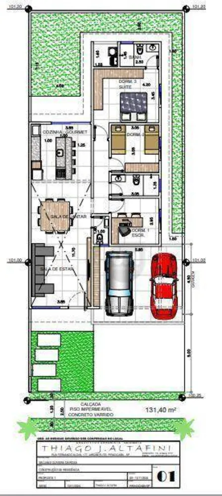 Casa de Condomínio, 3 quartos - Foto 1