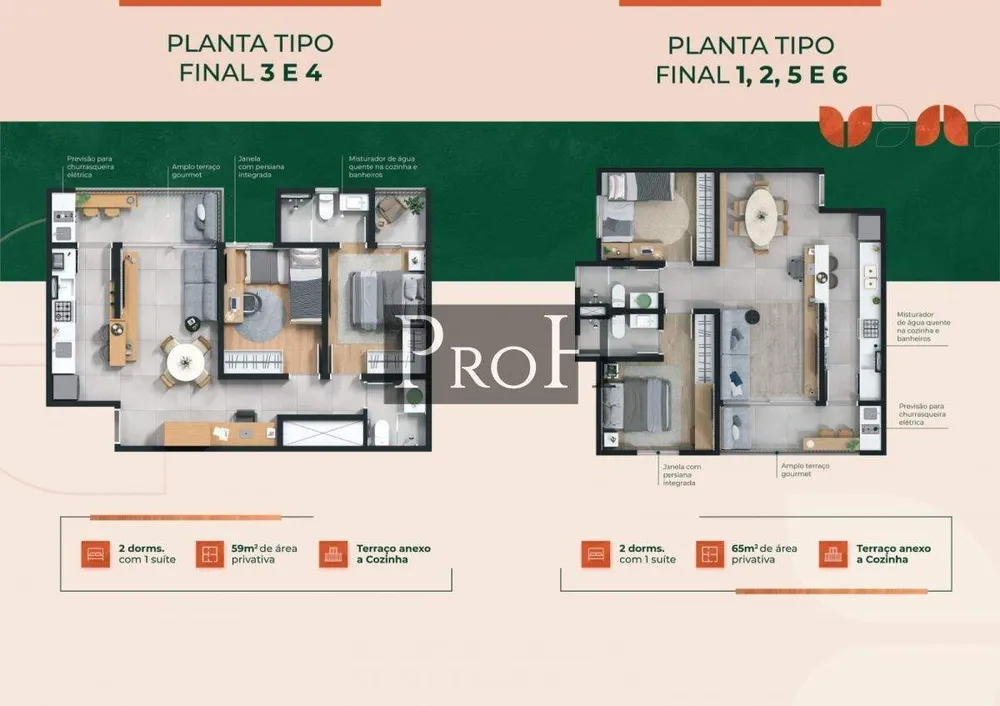 Apartamento, 2 quartos, 65 m² - Foto 5