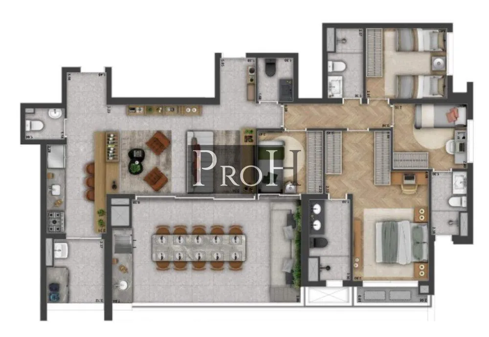 Apartamento, 4 quartos, 142 m² - Foto 4