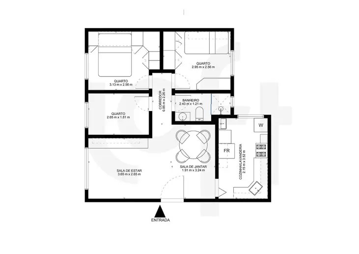 Apartamento à venda com 3 quartos, 55m² - Foto 23