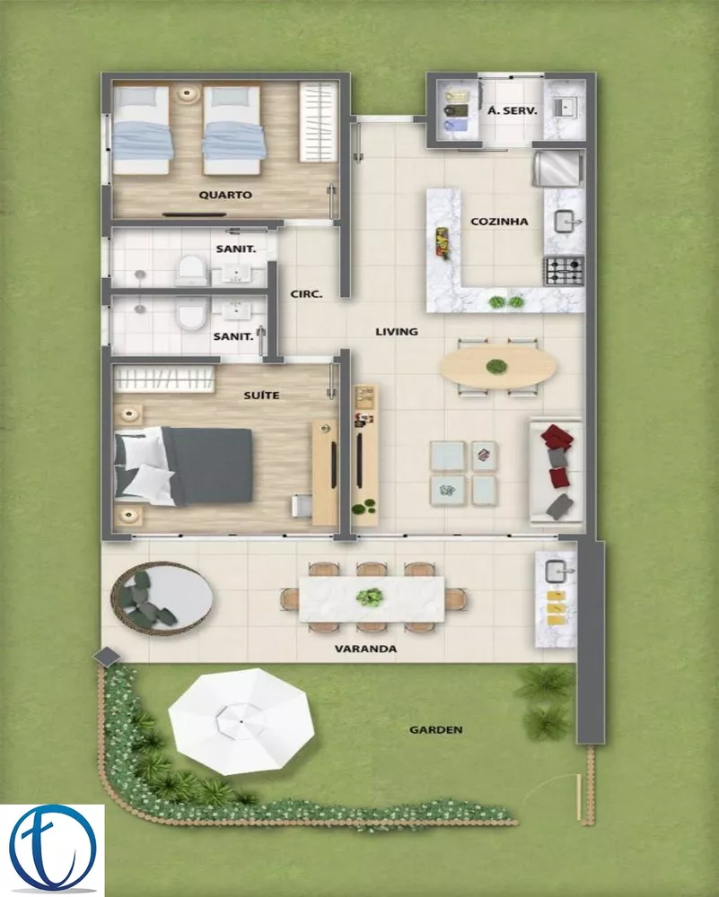 Apartamento, 2 quartos, 82 m² - Foto 4