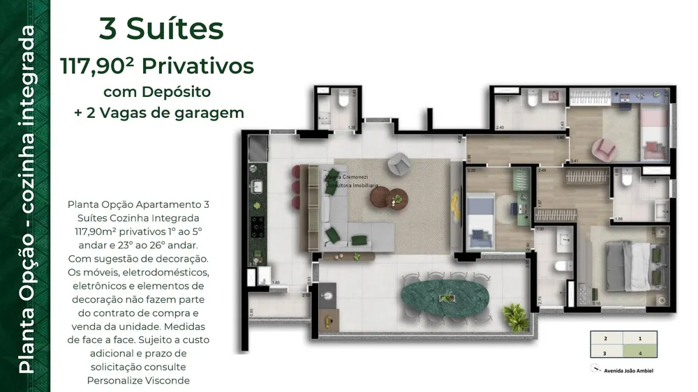 Apartamento, 3 quartos, 108 m² - Foto 19