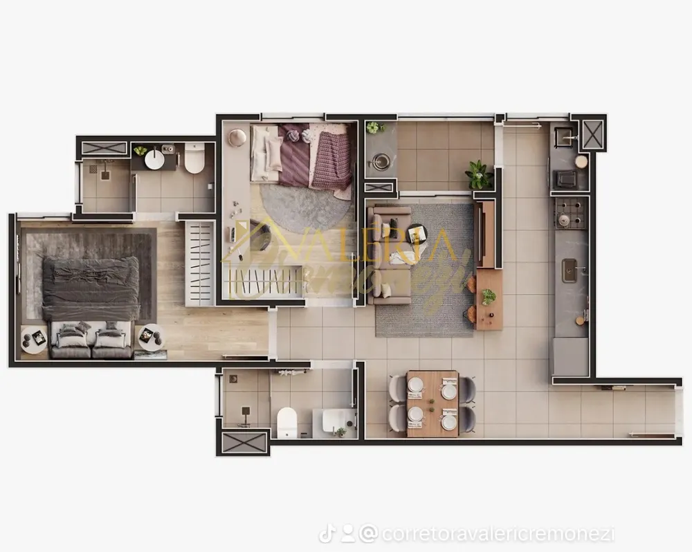 Apartamento, 2 quartos, 63 m² - Foto 7