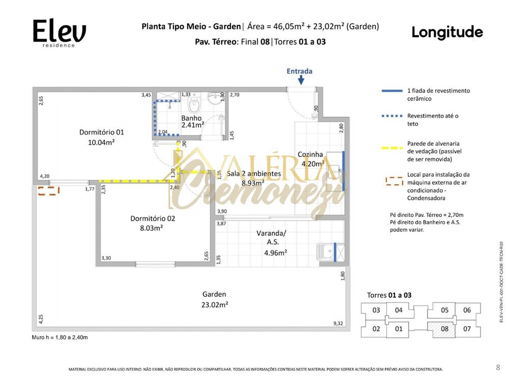 Apartamento, 2 quartos, 46 m² - Foto 1