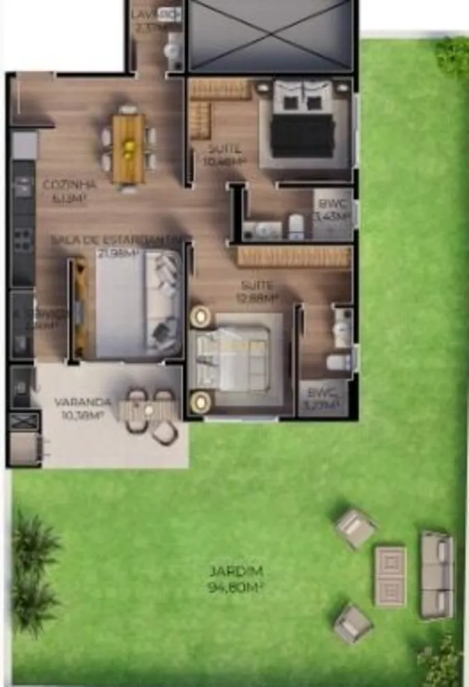 Apartamento, 2 quartos, 83 m² - Foto 6