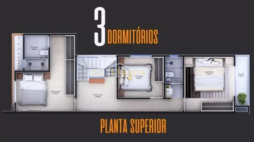 Casa, 3 quartos, 110 m² - Foto 11