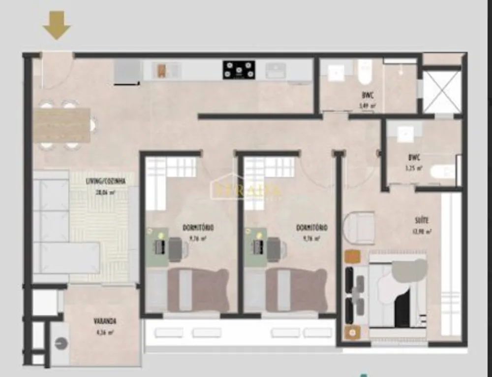 Apartamento, 3 quartos, 86 m² - Foto 13