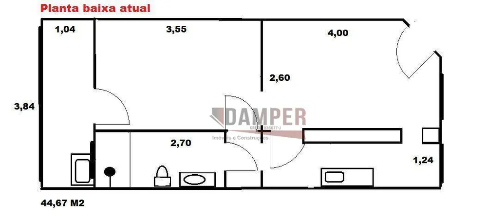 Apartamento, 1 quarto, 44 m² - Foto 5