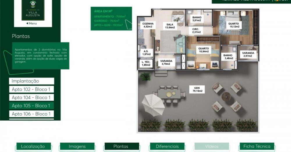 Apartamento, 2 quartos, 59 m² - Foto 29