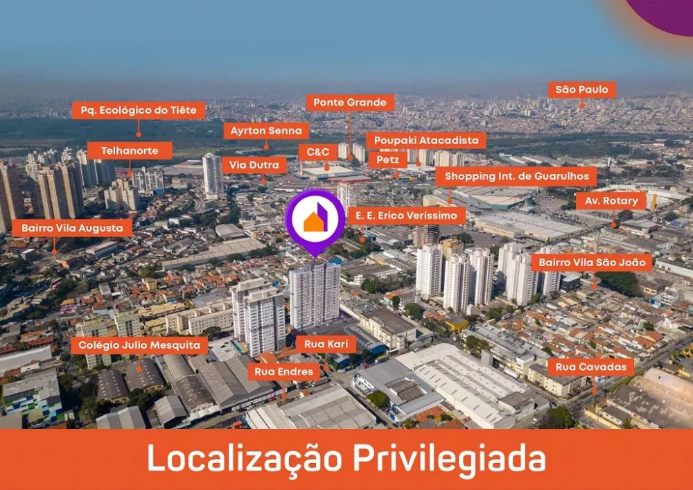 Apartamento, 2 quartos, 36 m² - Foto 3