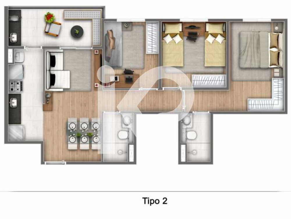 Apartamento, 3 quartos - Foto 5