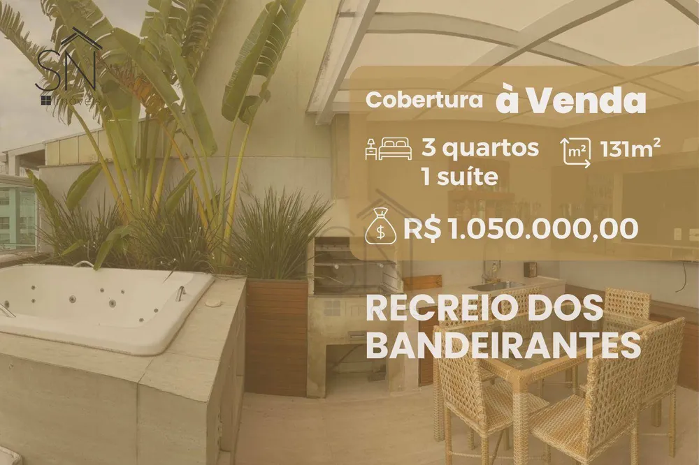 Cobertura, 3 quartos, 131 m² - Foto 1