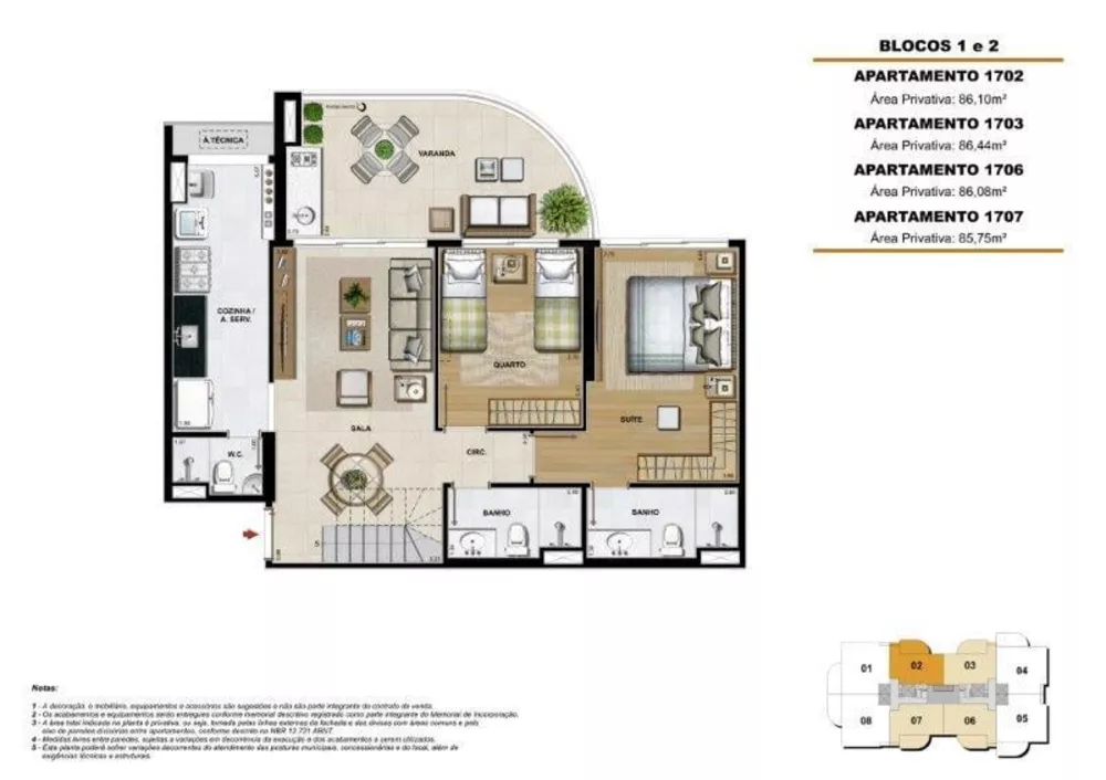 Cobertura, 4 quartos, 247 m² - Foto 33