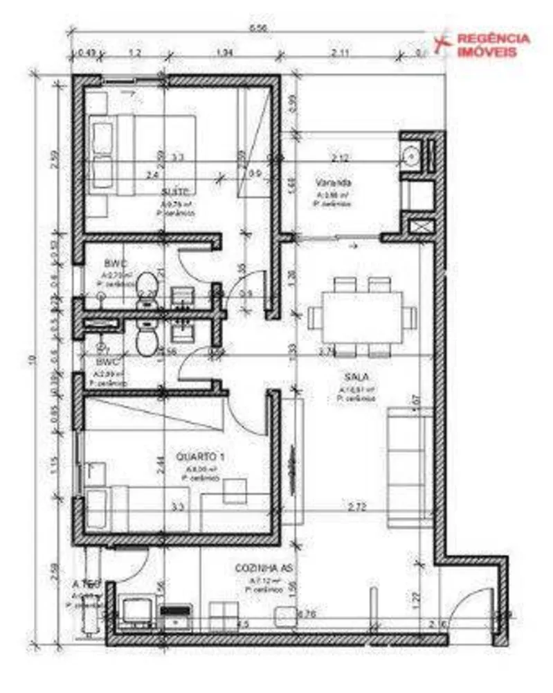 Apartamento, 2 quartos, 62 m² - Foto 14