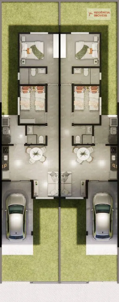Casa de Condomínio, 2 quartos - Foto 5
