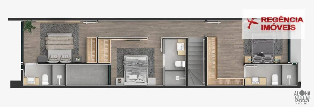 Casa de Condomínio, 3 quartos - Foto 8