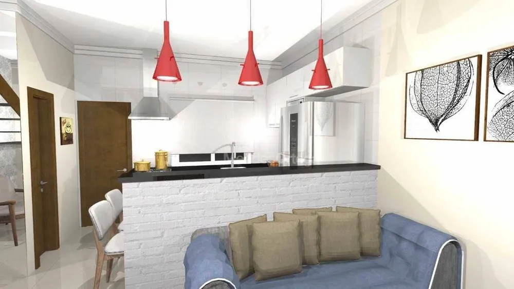 Casa de Condomínio, 2 quartos - Foto 4