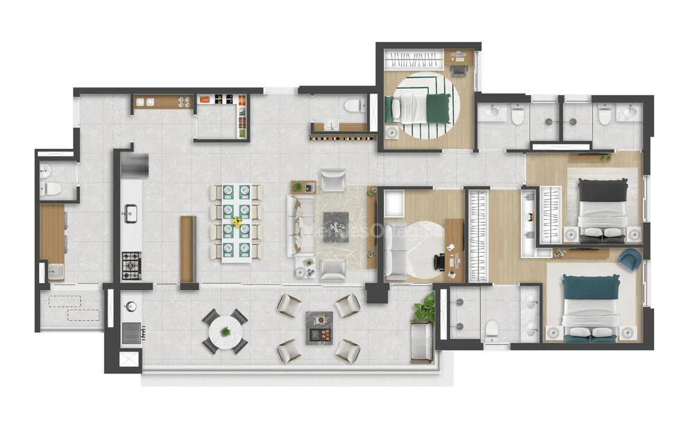 Apartamento, 3 quartos, 151 m² - Foto 18