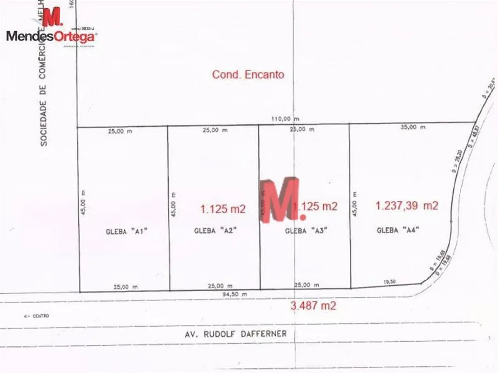 Terreno, 3487 m² - Foto 2