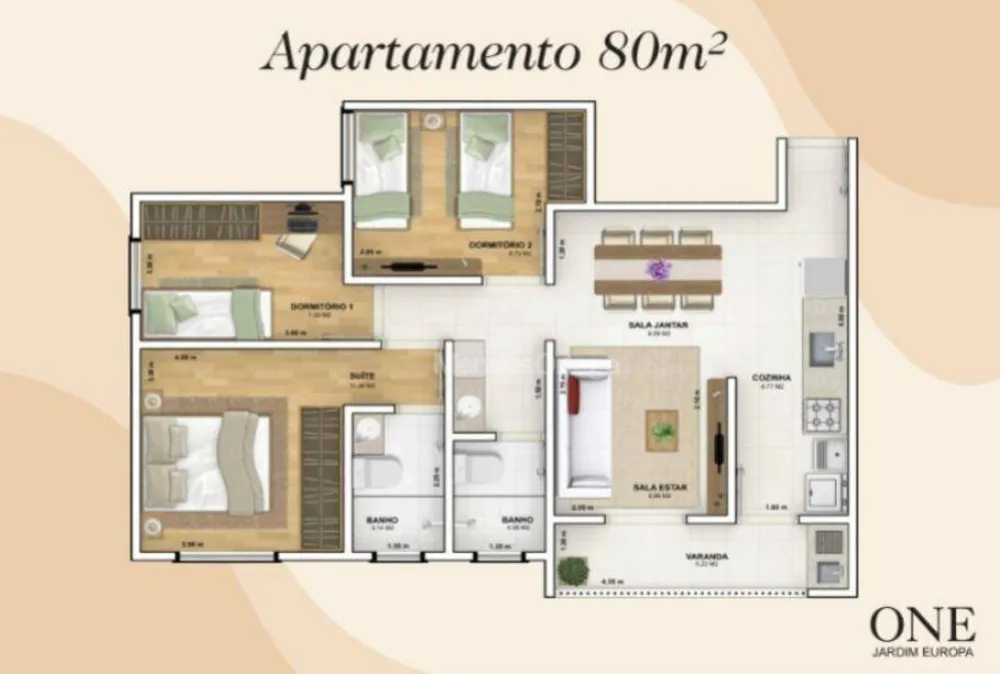 Apartamento, 3 quartos, 80 m² - Foto 15