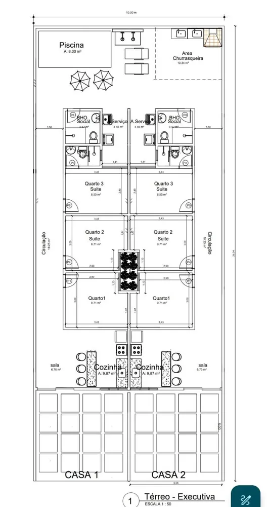 Casa, 3 quartos, 260 m² - Foto 3