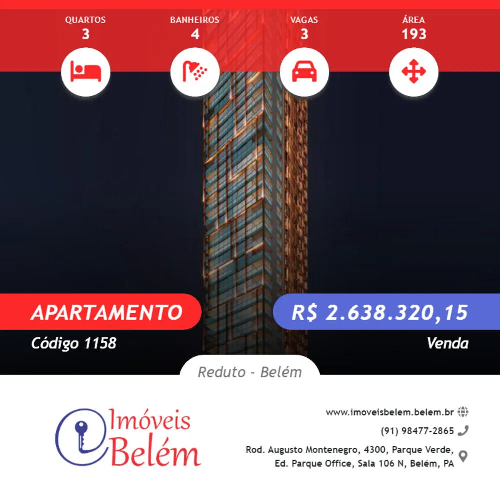 Apartamento, 3 quartos - Foto 1