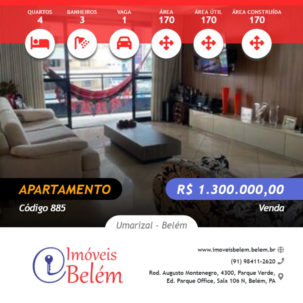 Apartamento, 4 quartos, 170 m² - Foto 1