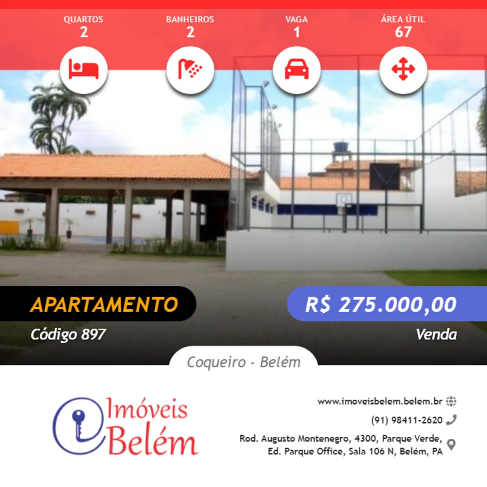 Apartamento, 2 quartos, 67 m² - Foto 2