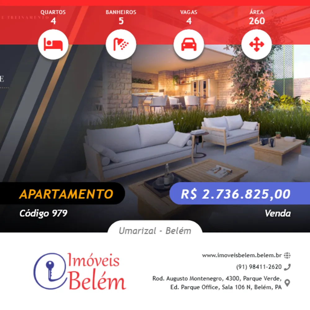 Apartamento, 4 quartos, 260 m² - Foto 1