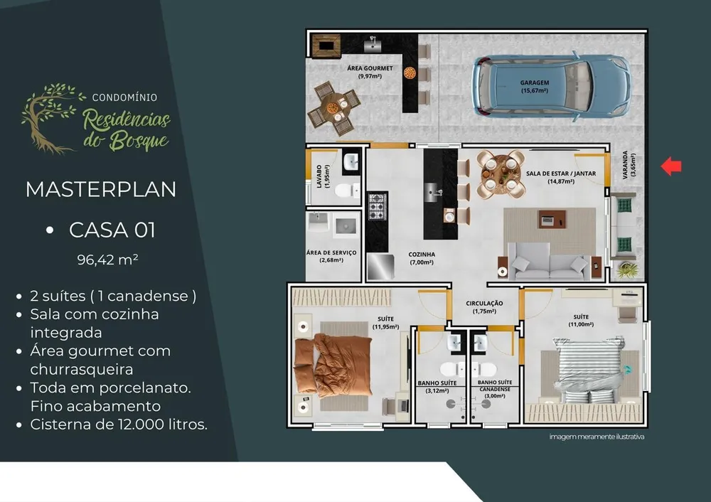 Casa, 8 quartos - Foto 3