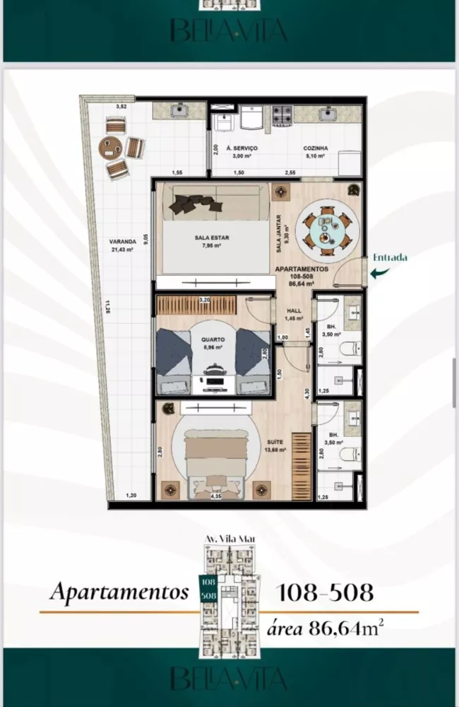 Apartamento, 3 quartos - Foto 9