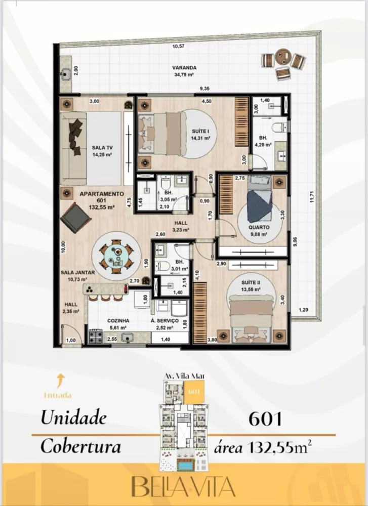 Apartamento, 3 quartos - Foto 11