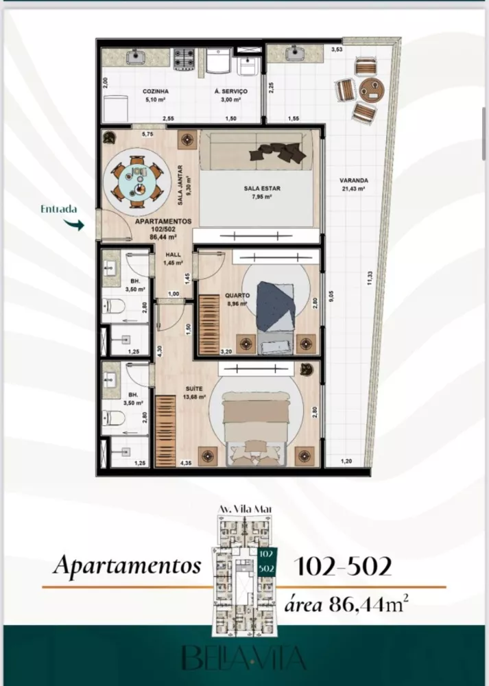 Apartamento, 3 quartos - Foto 6