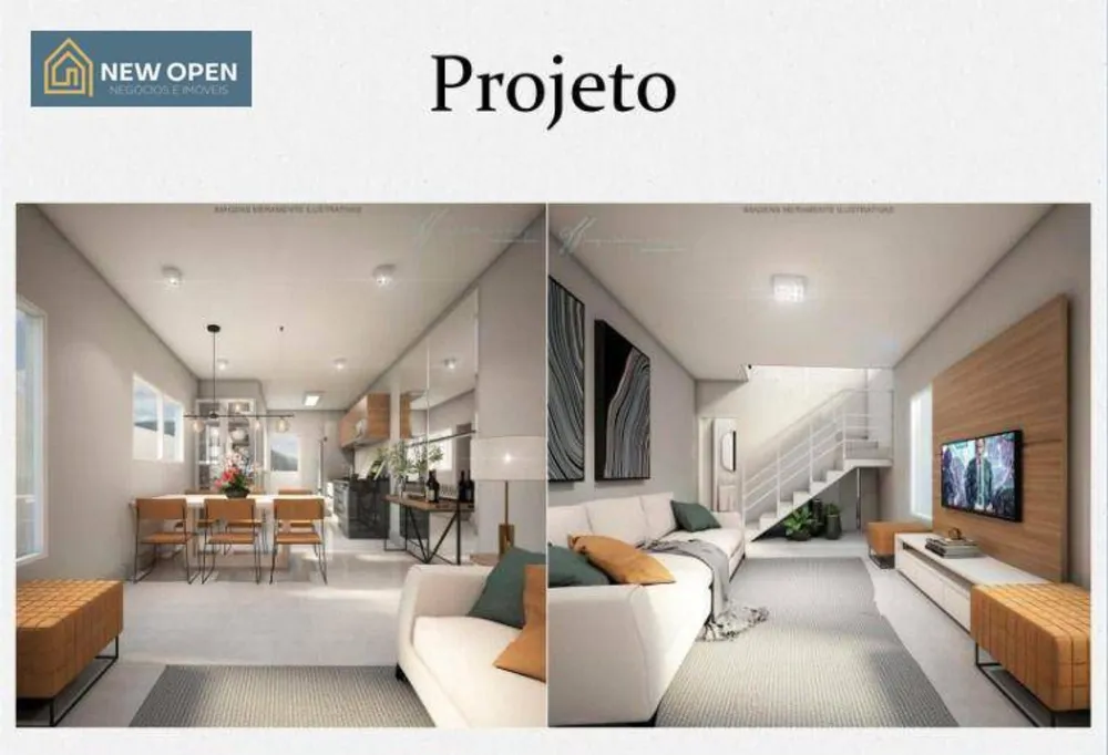 Casa, 3 quartos, 102 m² - Foto 2
