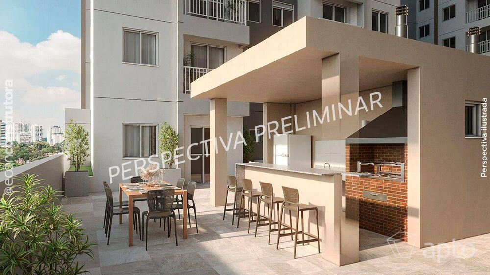 Apartamento, 2 quartos, 37 m² - Foto 2