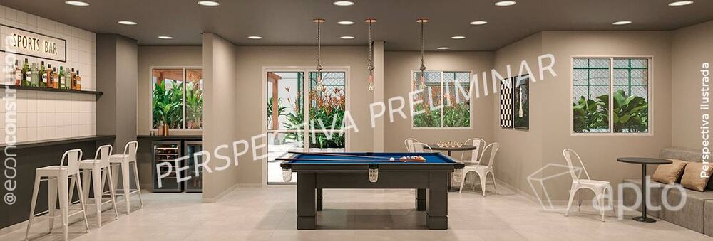 Apartamento, 2 quartos, 37 m² - Foto 3