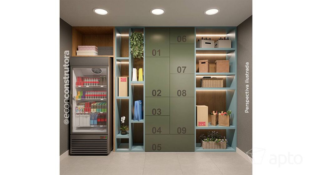 Apartamento, 2 quartos, 37 m² - Foto 2