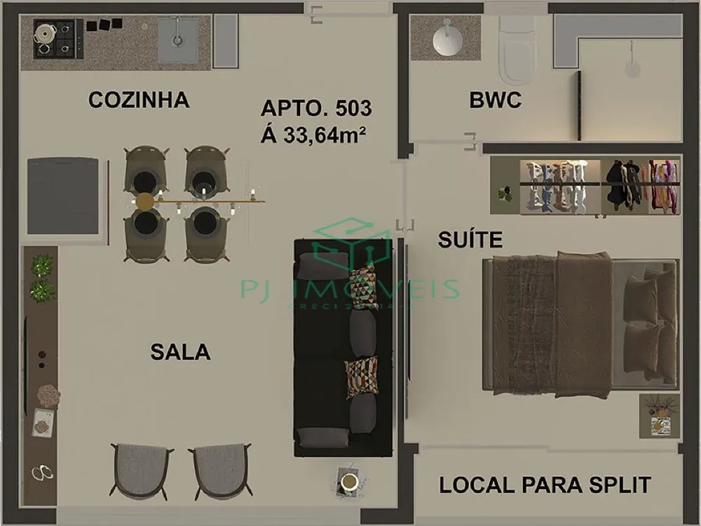 Apartamento, 1 quarto, 23 m² - Foto 11