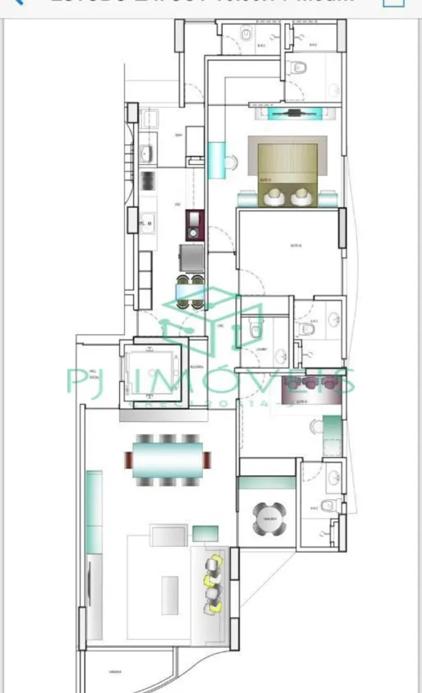 Apartamento, 3 quartos, 137 m² - Foto 9